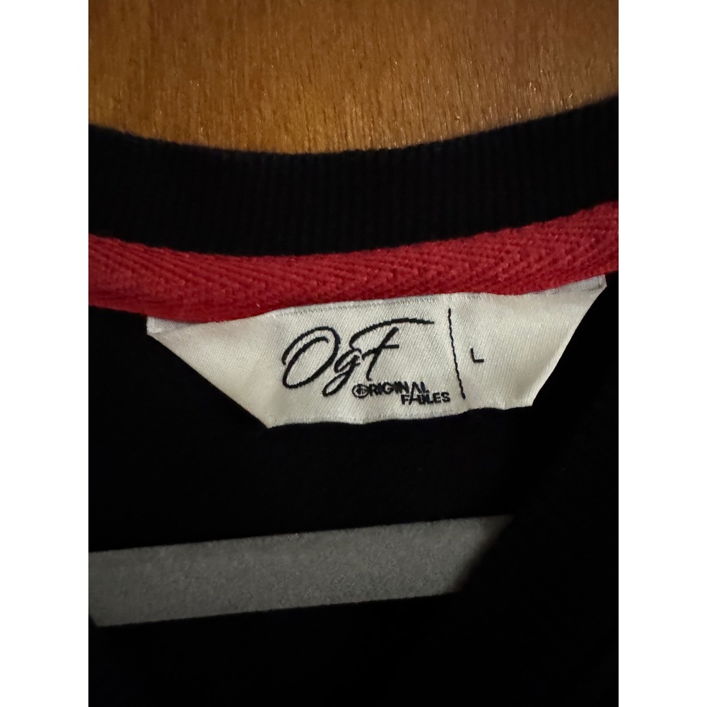 Original Fables Dead Homies Graphic Sweatshirt Black Mens Large Founding Fathers - Picture 3 of 6